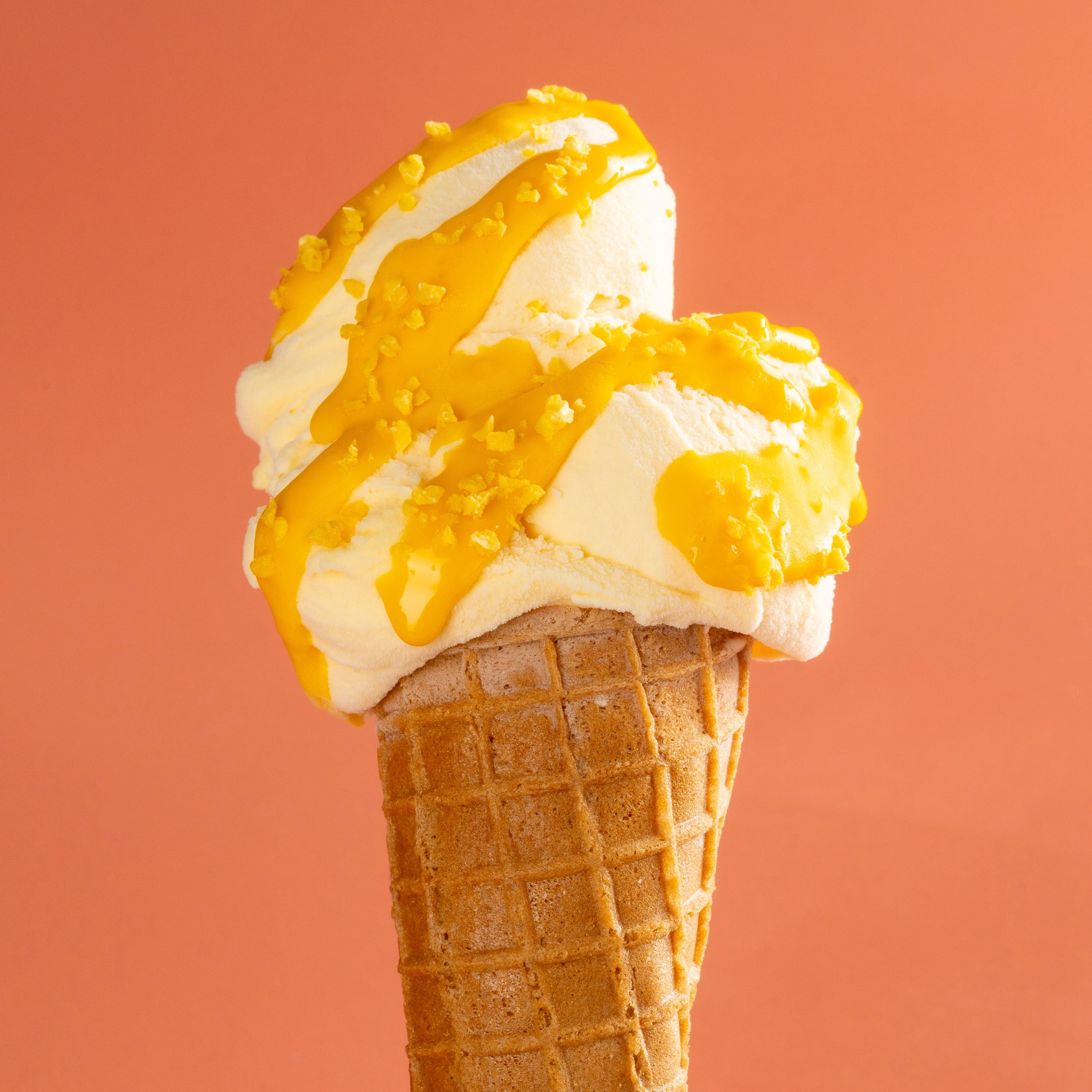 cono cremoso al mango